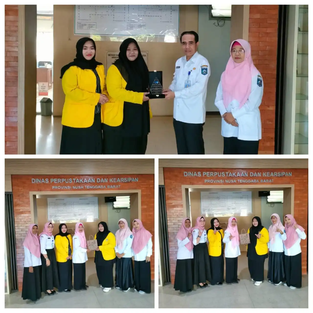 Pelepasan Mahasiswa Praktik Kerja Lapangan Program Ilmu Perpustakaan Universitas Terbuka