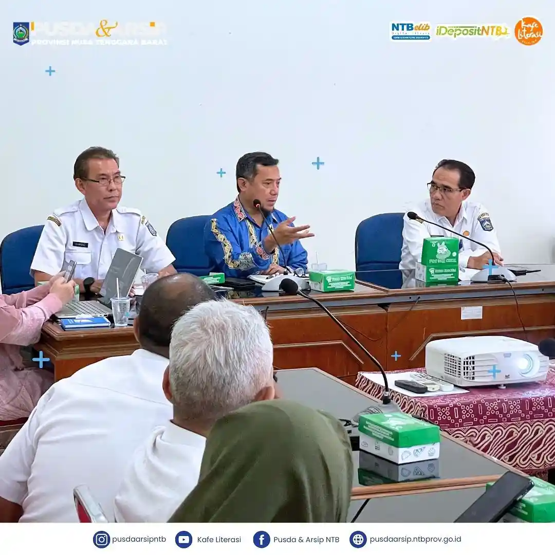 Kunjungan Studi Banding Kepala Balai Arsip Statis dan Tsunami (BAST) Aceh, Arsip Nasional RI,  Muhamad Ihwan, S.Sos., M.Si