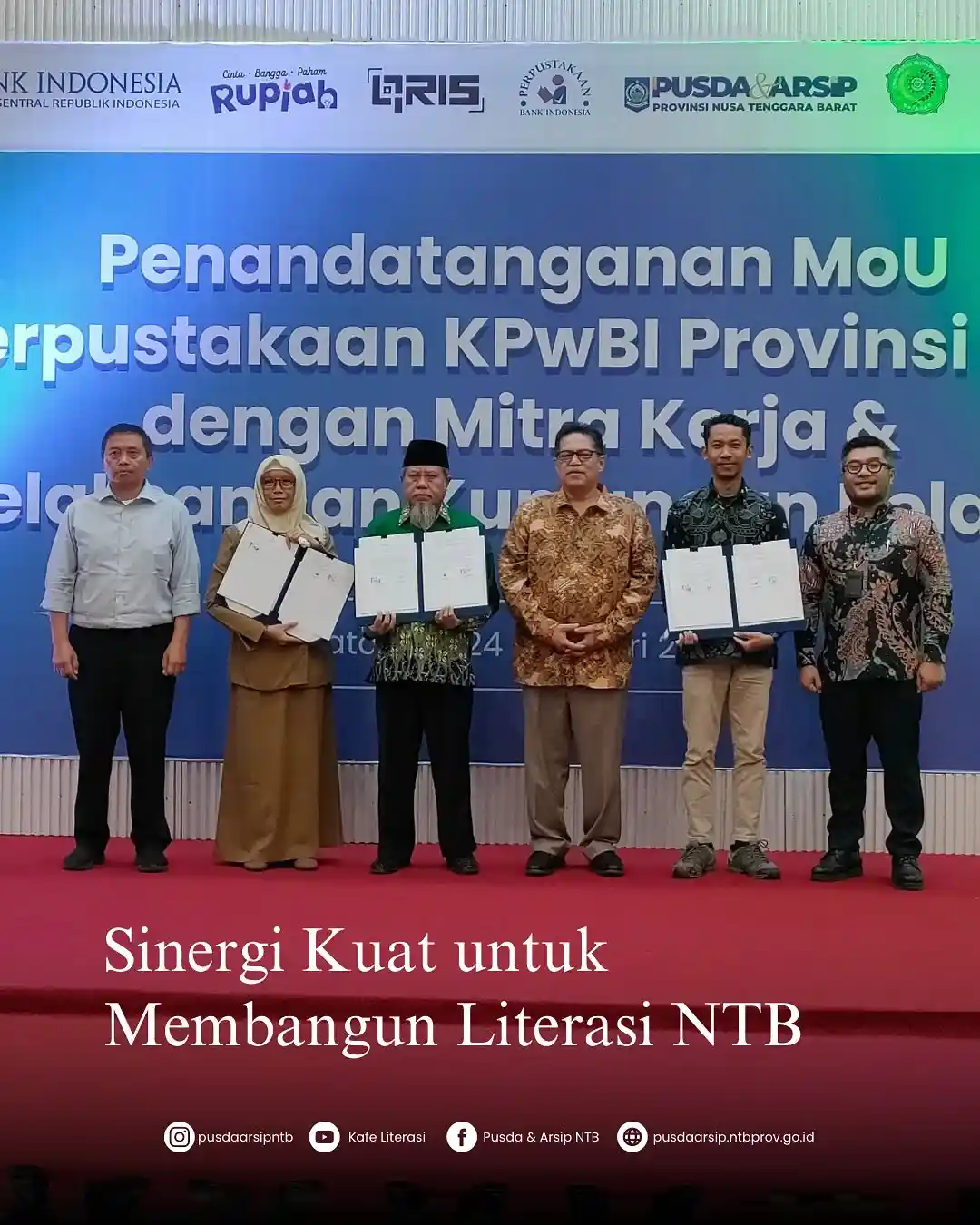 Sinergi Kuat untuk Membangun Literasi NTB