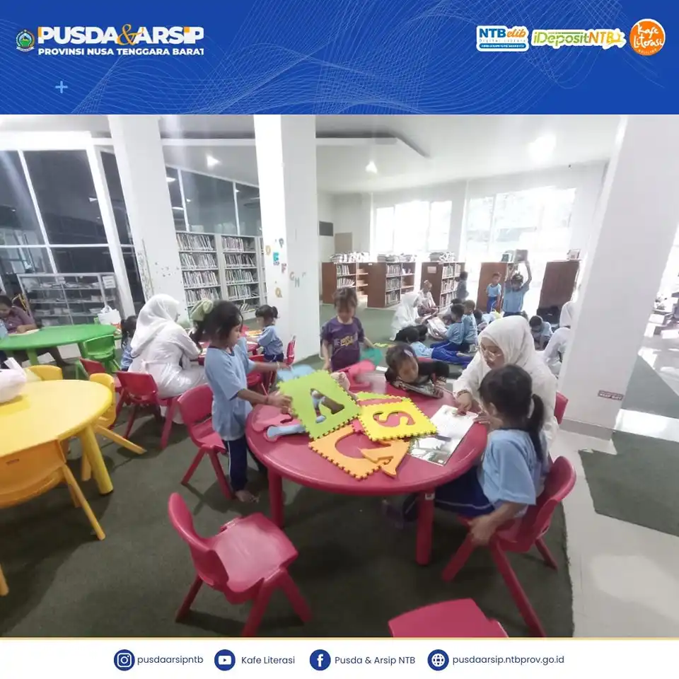 Kunjungan TK Mutiara Persada Sandik Batulayar Lombok Barat