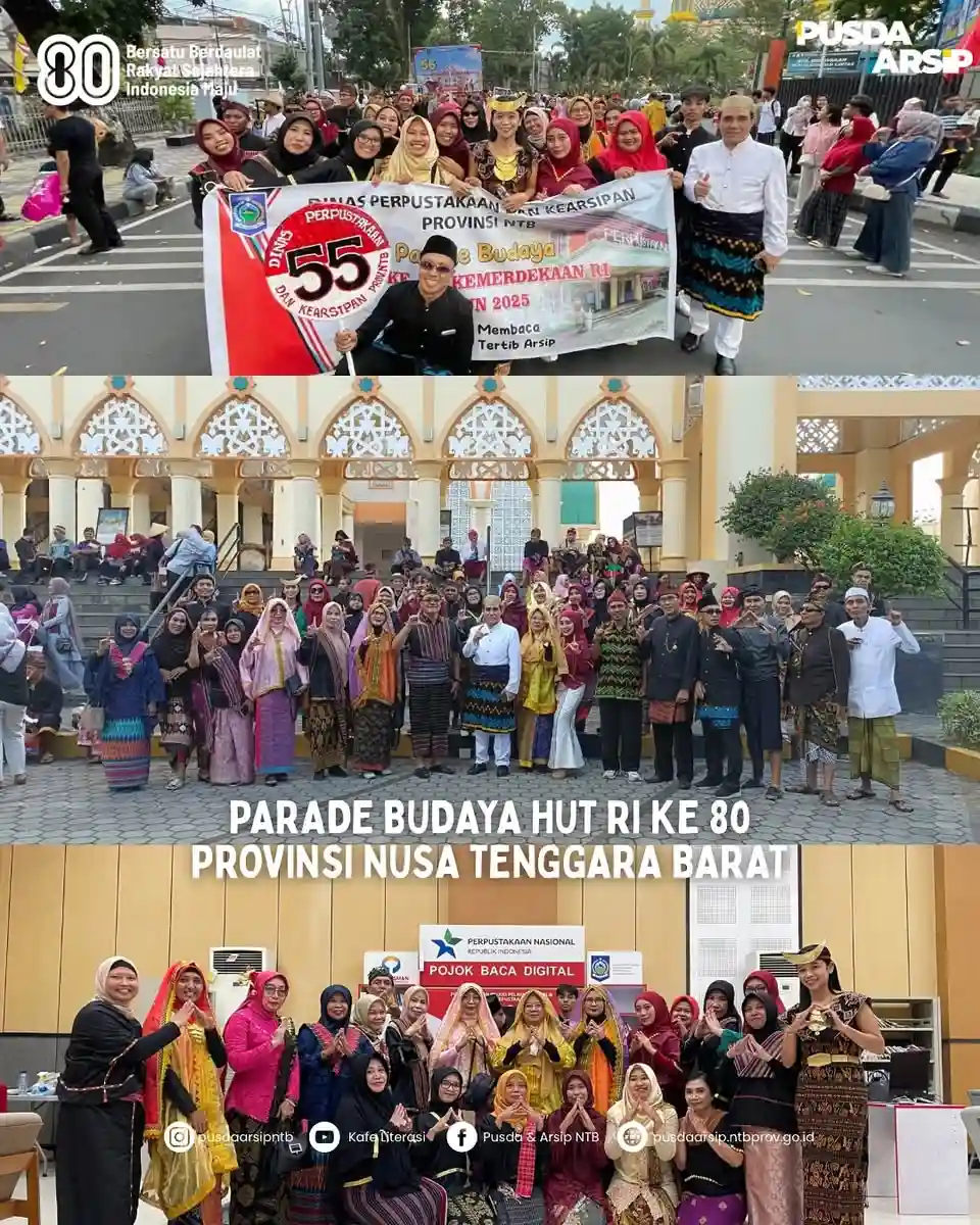 Parade Budaya HUT RI 80 Nusa Tenggara Barat