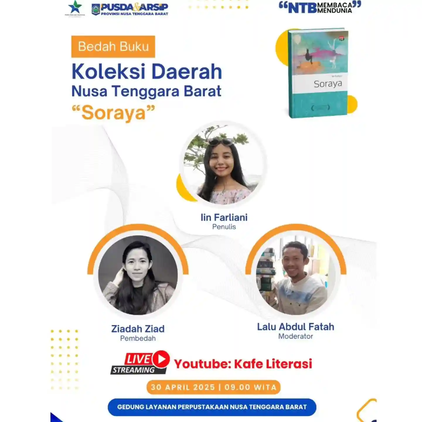 Bedah Buku Koleksi Daerah NTB