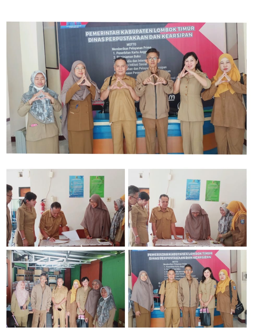 Audit Pengawasan Kearsipan Eksternal pada Lembaga Kearsipan Daerah (LKD) Dinas Perpustakaan dan Kearsipan Kabupaten Lombok Timur