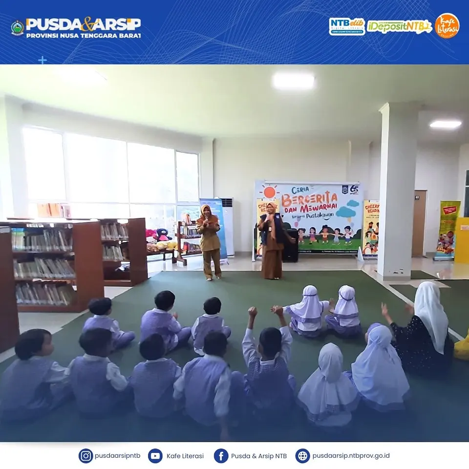 Kunjungan Siswa RA Perwanida 1 Mataram