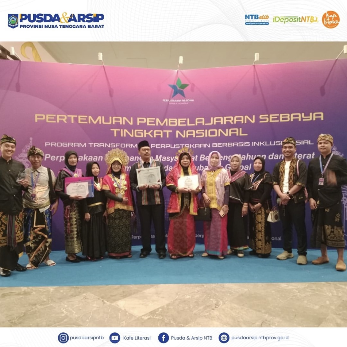 NTB Raih 5 Penghargaan pada PLM Nasional Program TPBIS 2024 di Bali