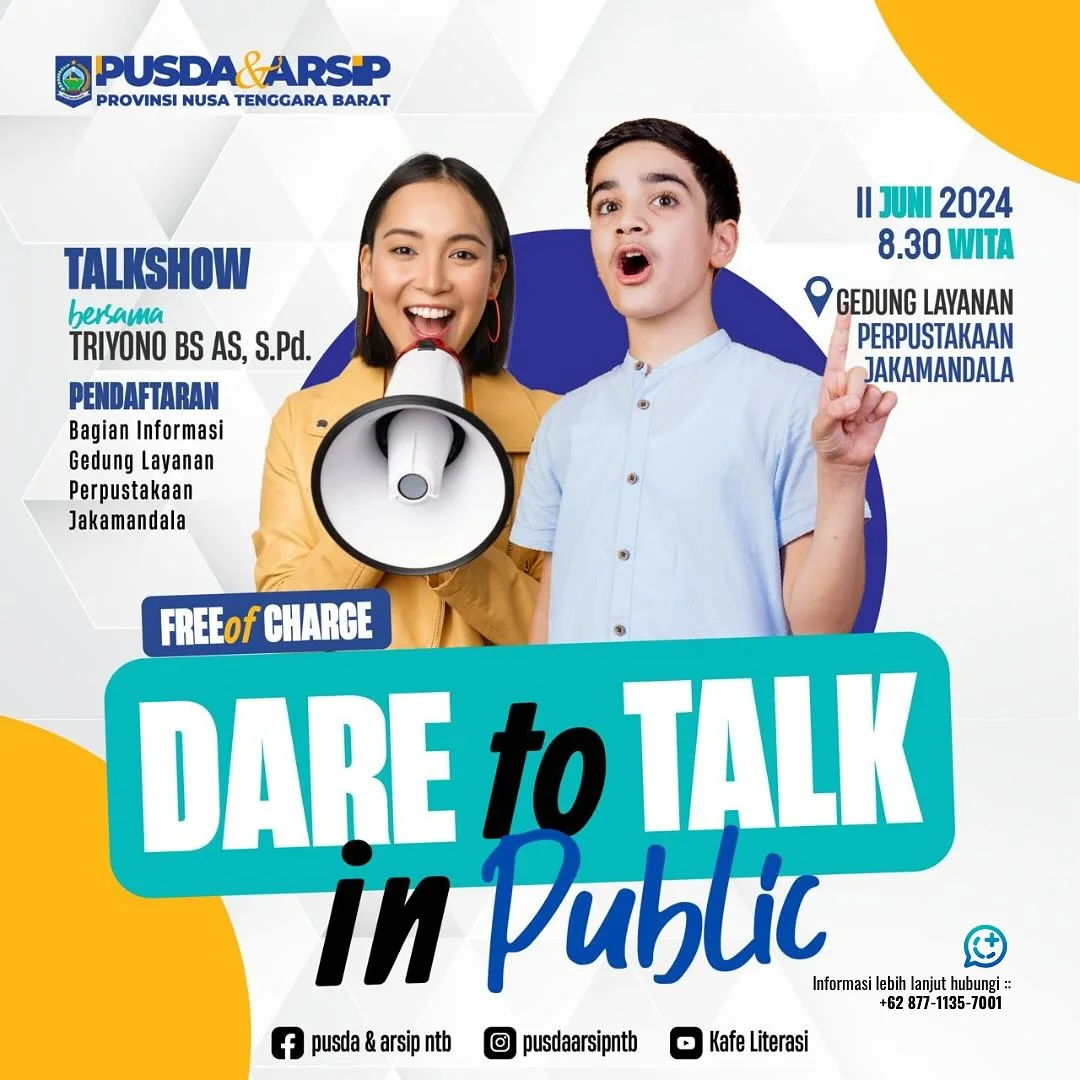 Talkshow "Dare to Talk in Public"